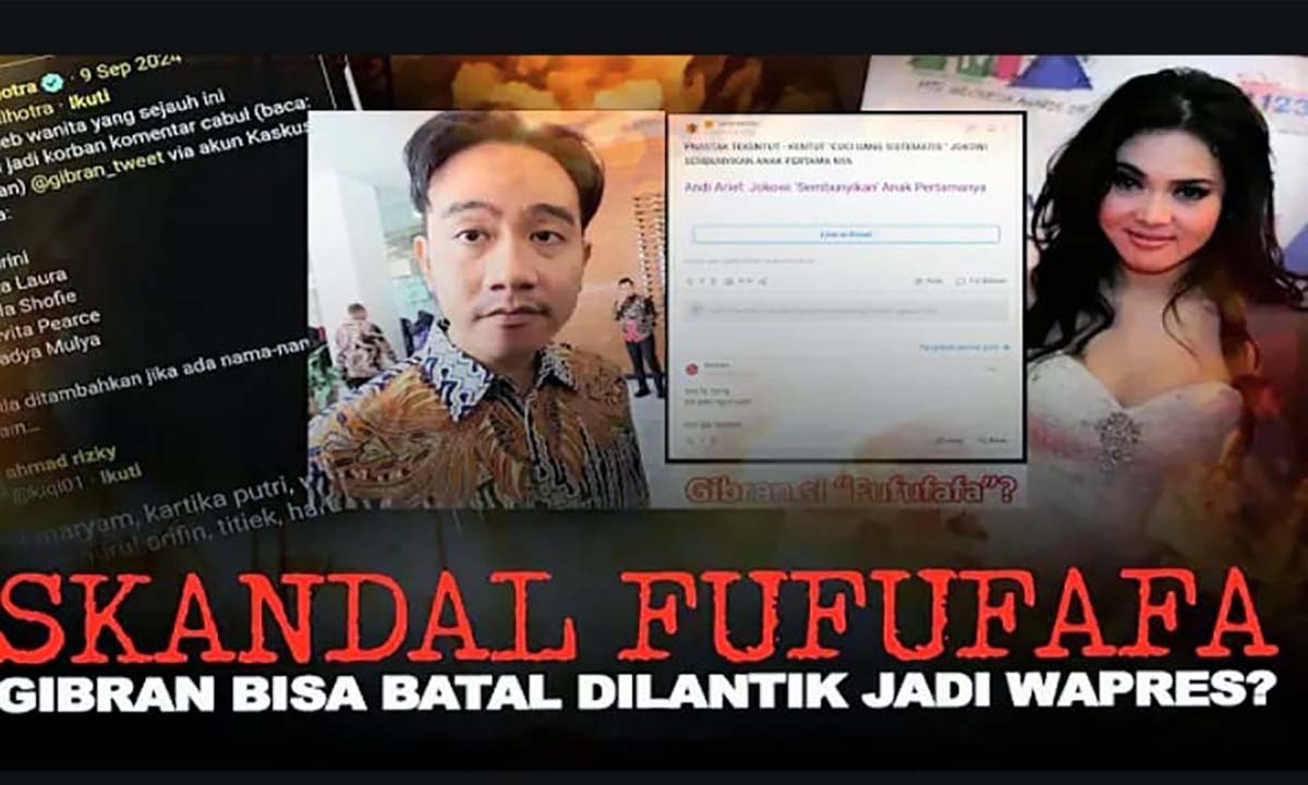 Mengapa Gibran Tidak Layak dan Tidak Boleh Dilantik Menjadi Wakil Presiden